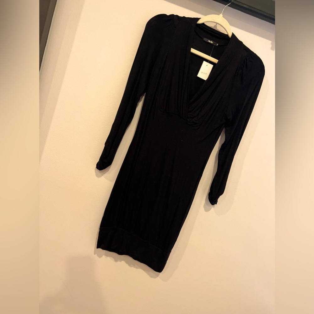 Casual black dress